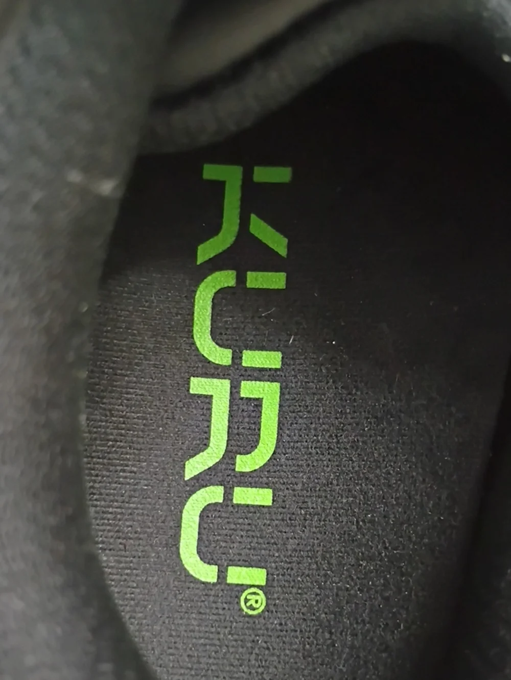 Kuru Quantum 2 Black Plantar Fascitis Orthopedic Support Walking Work Shoes 7W